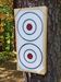 KNIFE THROWING TARGET - Double Sided - POLYETHYLENE - 23 1/4 x 11 1/2 x 2 Only $74.99